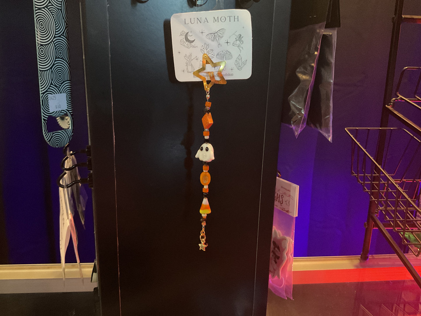 Spooky Tassled Hair Clip