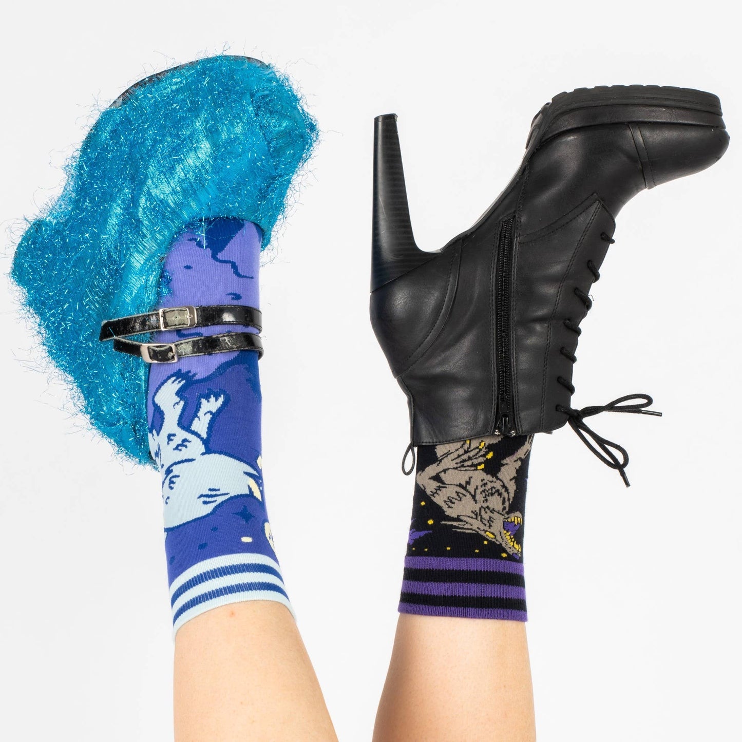 Evil AF Werewolf Socks