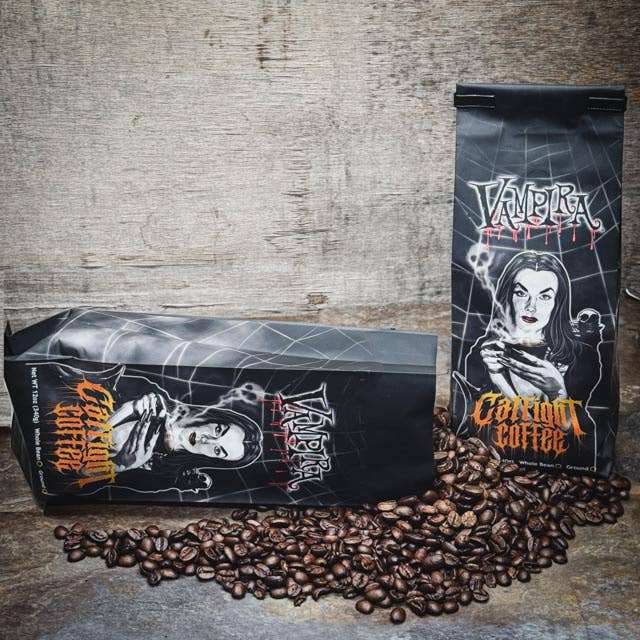 Official License 🖤 Vampira Amaretto Biscotti Coffee