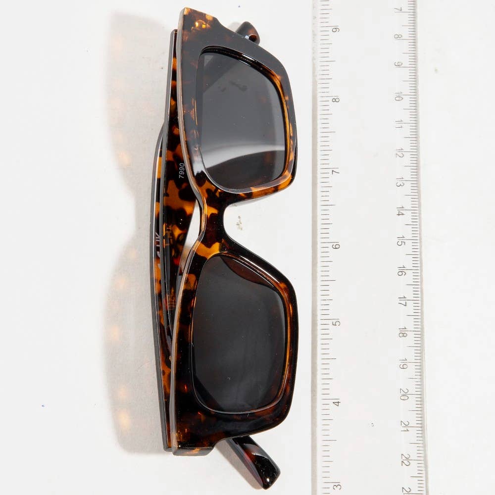 Acetate Rectangle Sunglasses