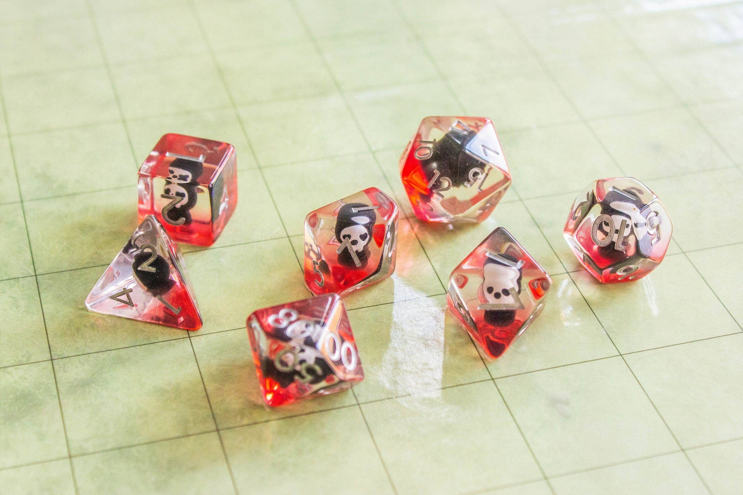 Grim Reaper Dice Set