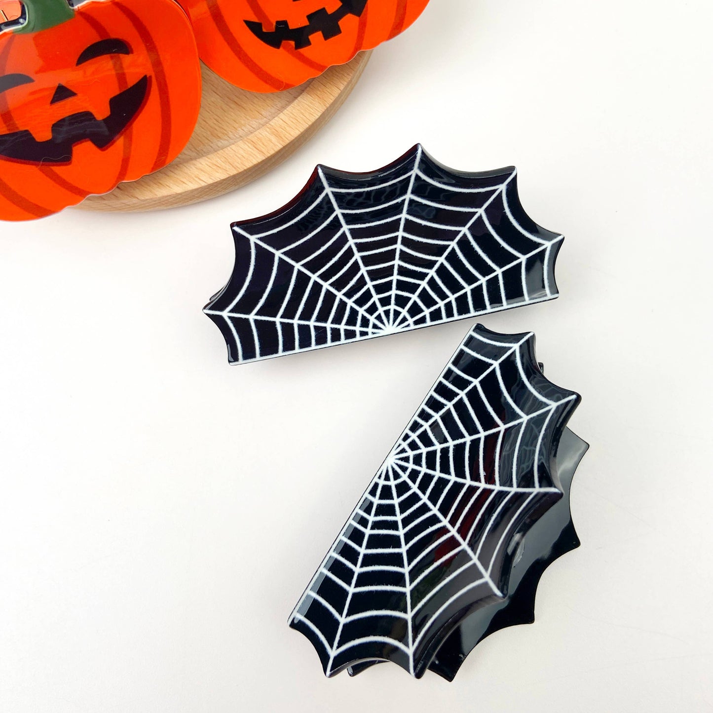 3" Halloween Cute Bat Hair Clips