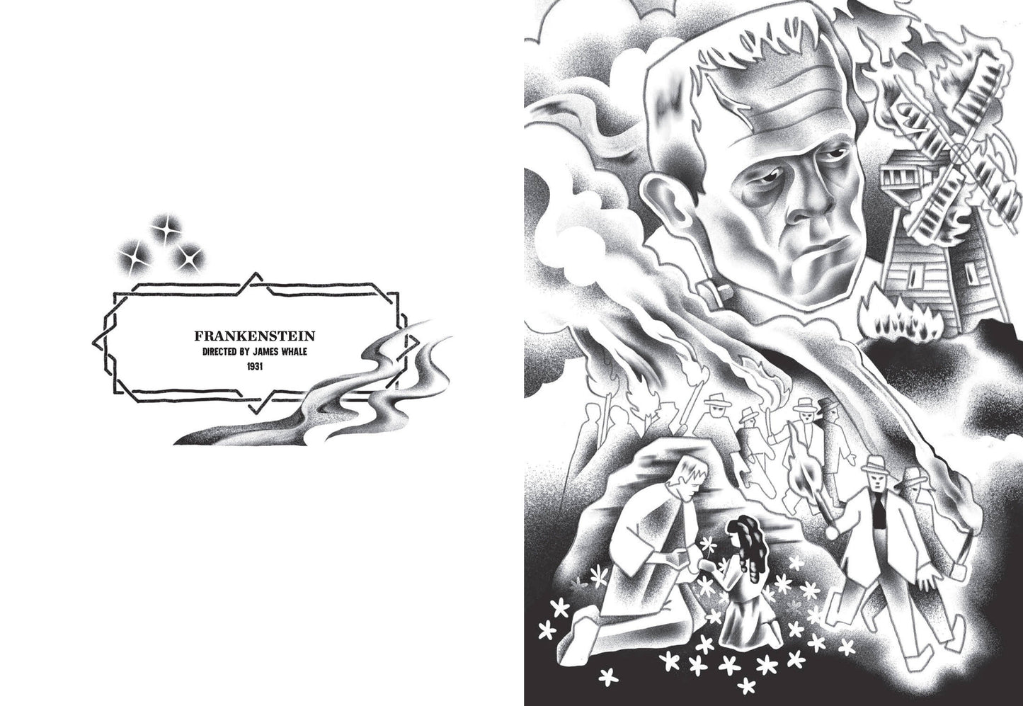 Classic Horror Movies Coloring Book