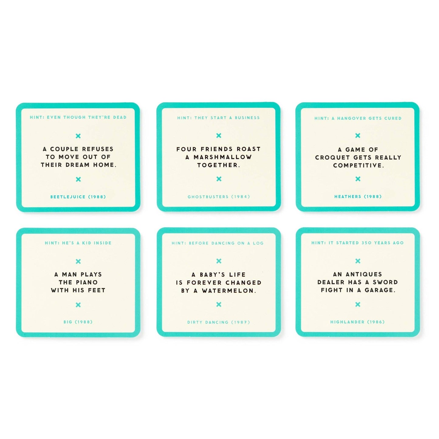 Brass Monkey Mini Poorly Explained Movies - 80s Edition