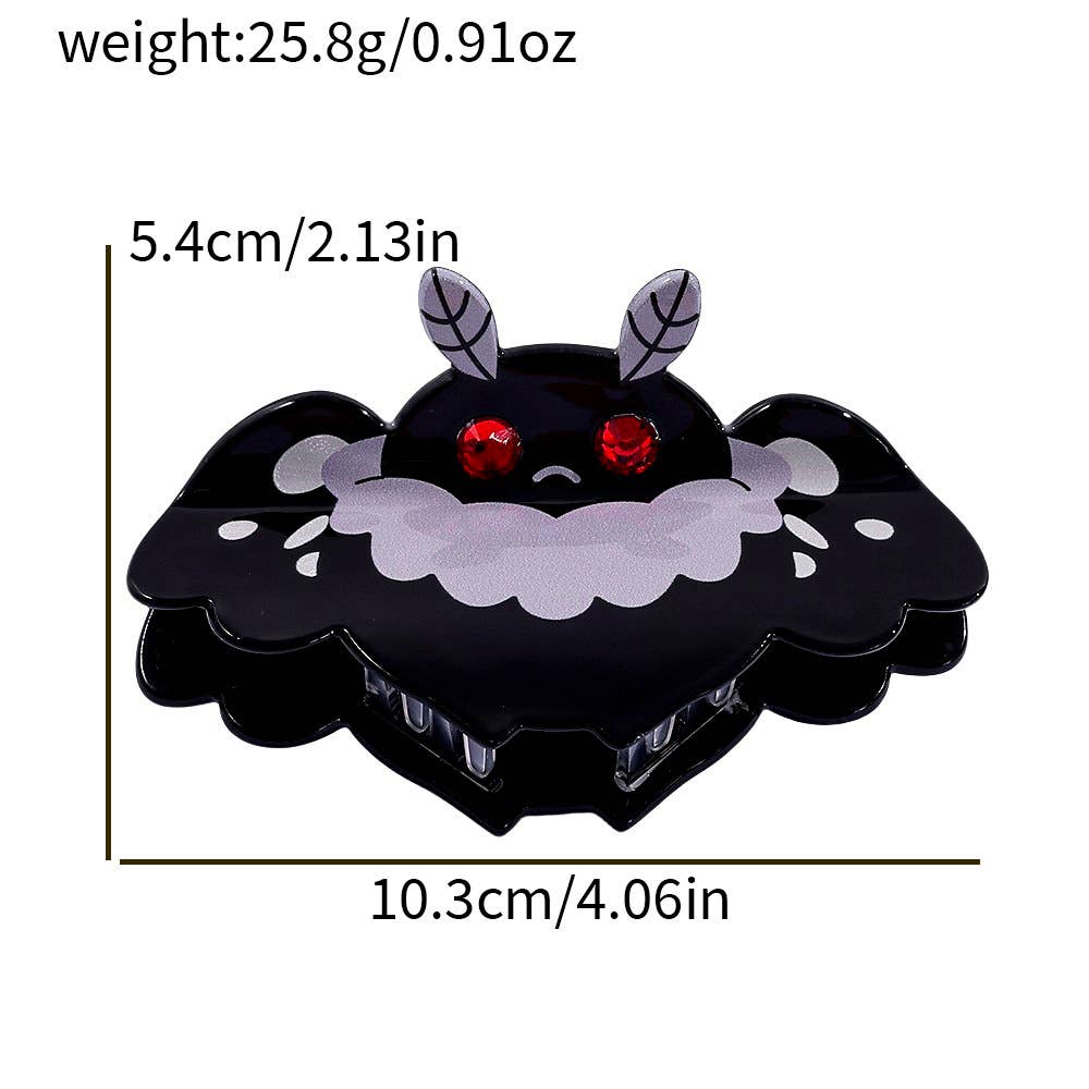 Mothman Hair Claw Clip