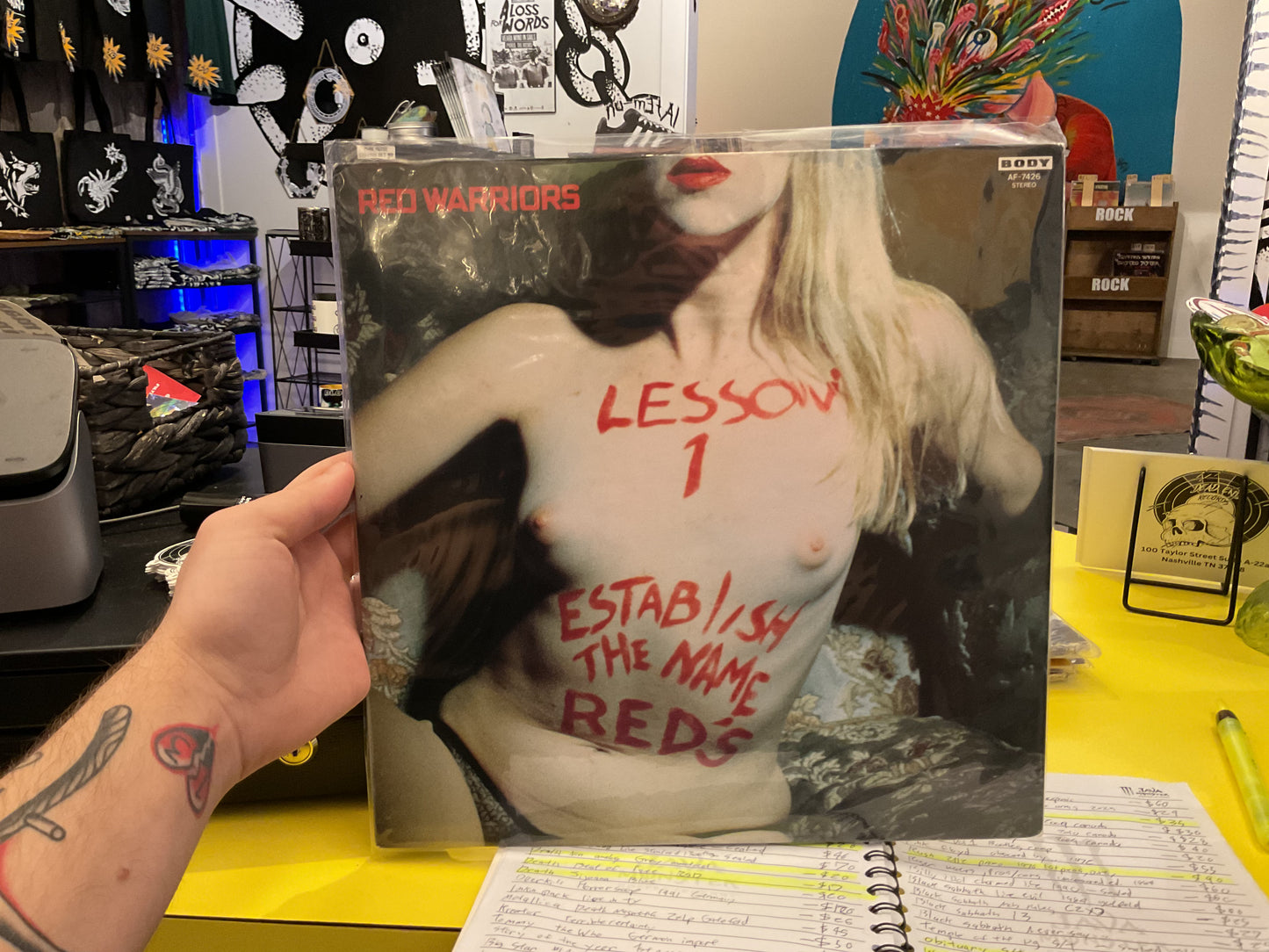 Red Warriors - Lesson 1 Lp used