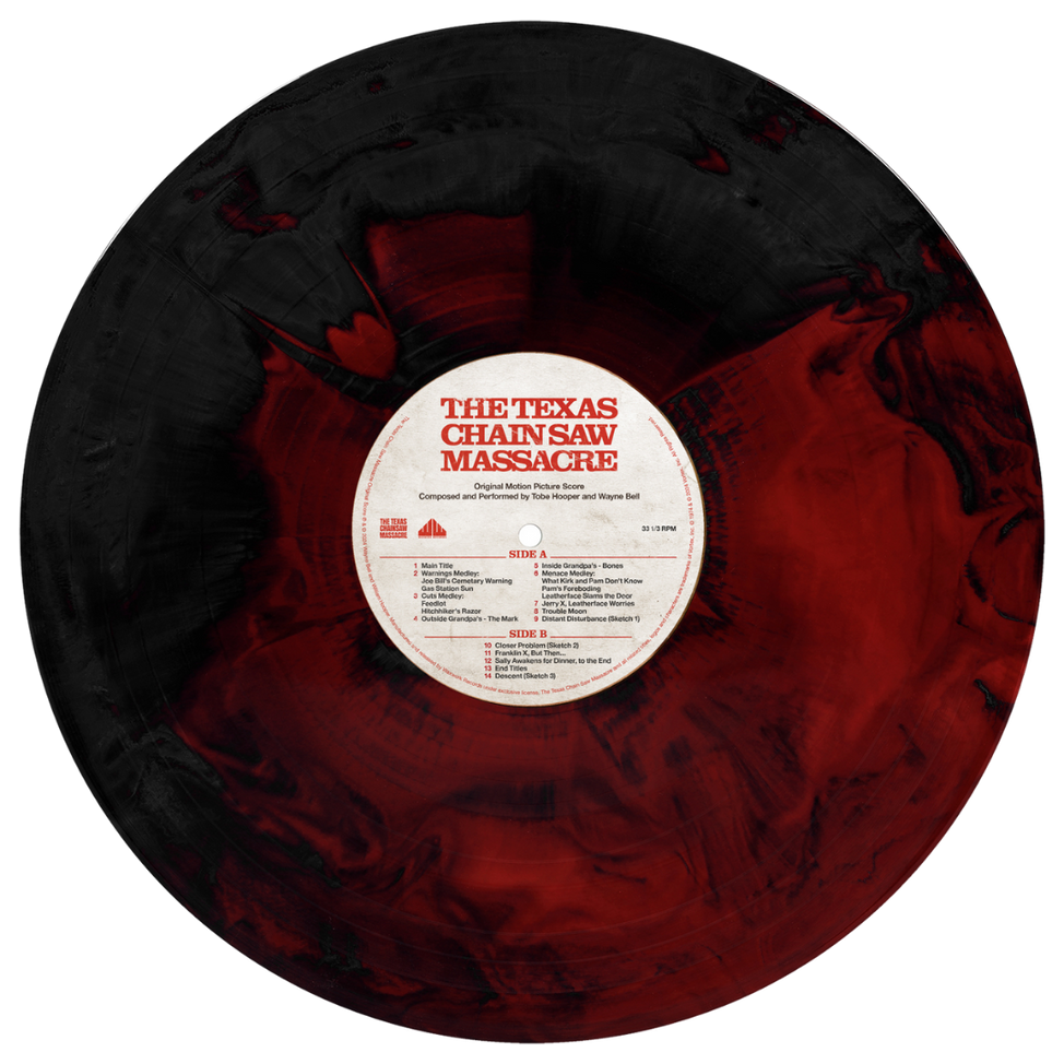 Tobe Hooper - The Texas Chainsaw Massacre OST - Lp