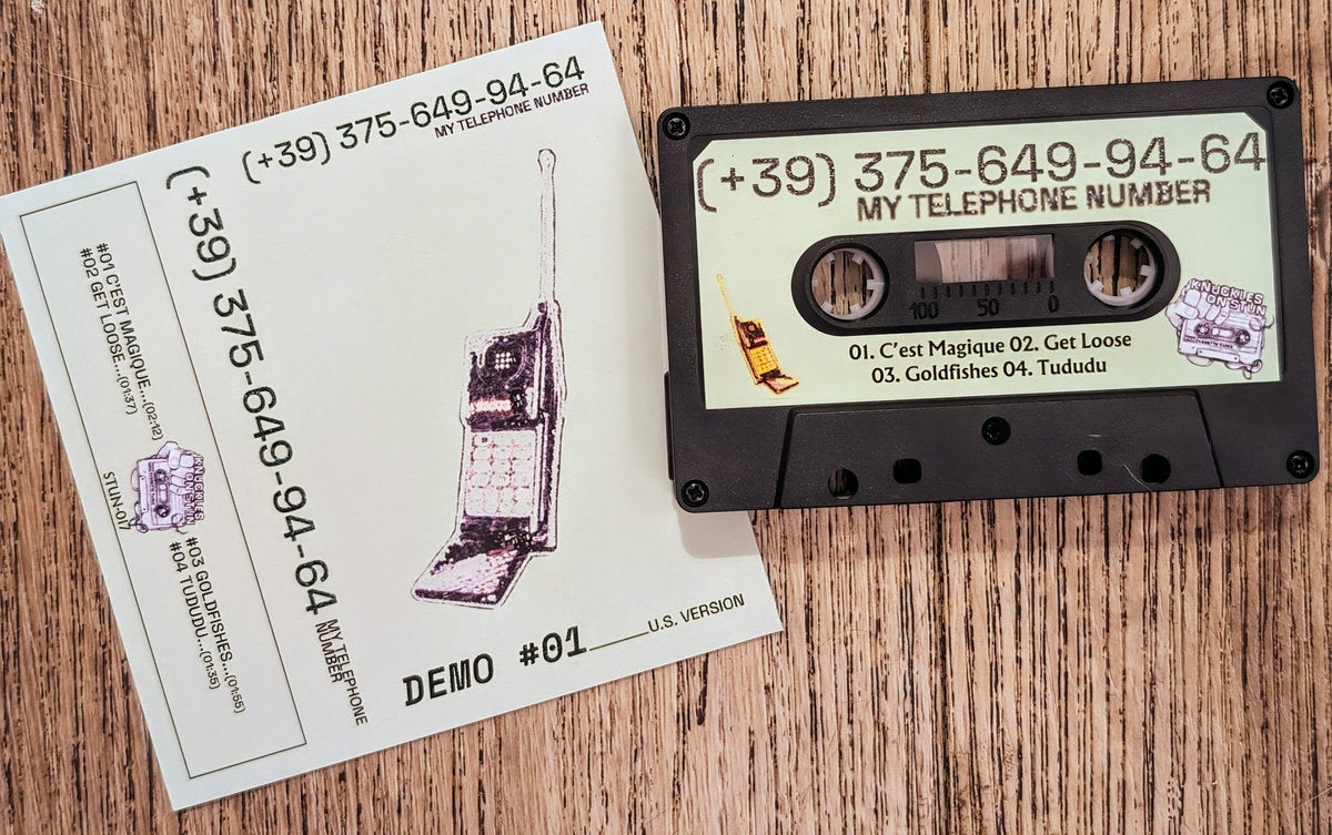 (+39) 375-649-94-64 - Demo #1 Cassette Punk at Dead End Records Nashville
