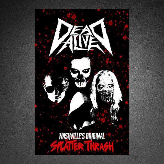 Dead Alive Poster - Splatter Thrash