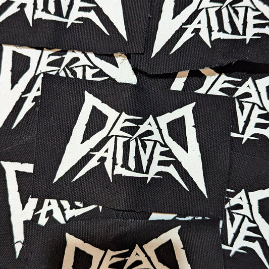 Dead Alive Patch Black Print