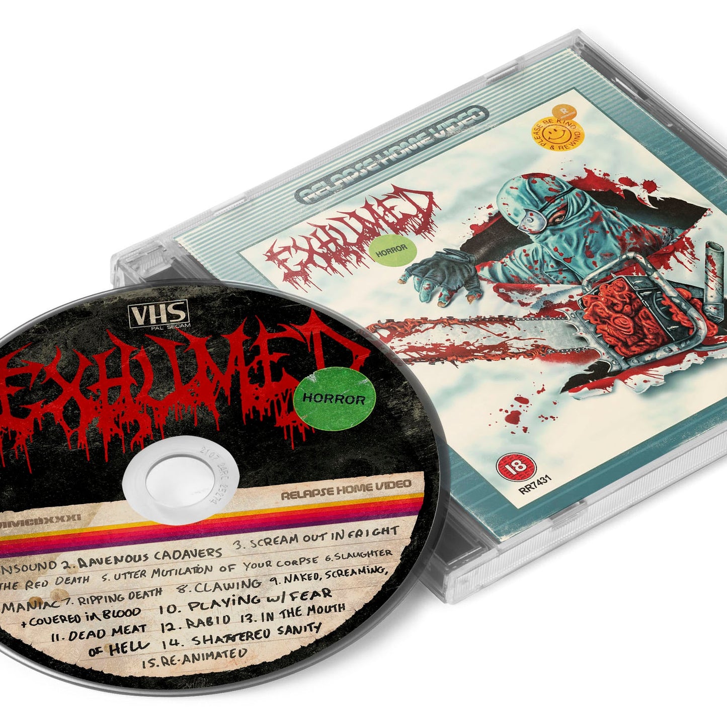 Exhumed - Horror LP Color - Cd