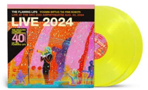 The Flaming Lips - Yoshimi Battles the Pink Robots - Live at the Zoo Amphitheatre, OKC, 08/30/2024 (BF25 Exclusive) 2LP