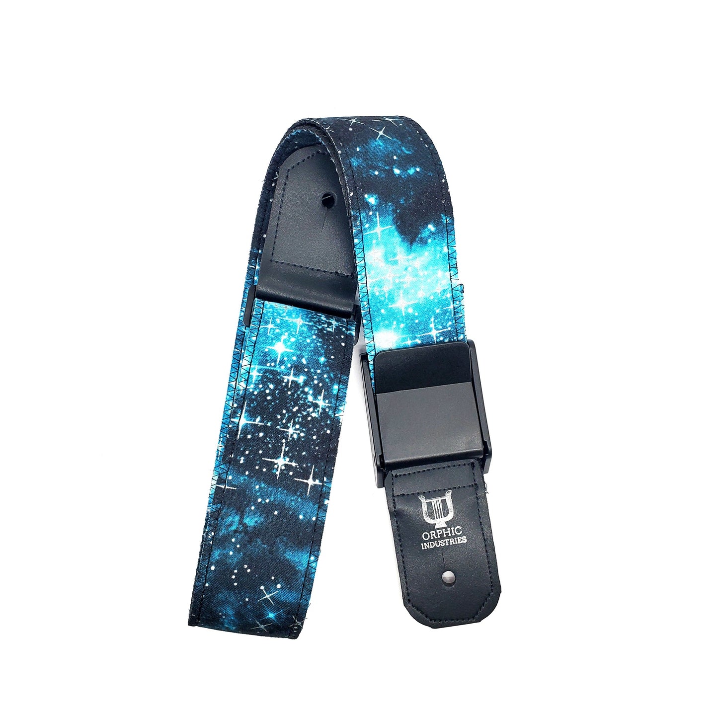 Blue Galaxy Locking Guitar Strap