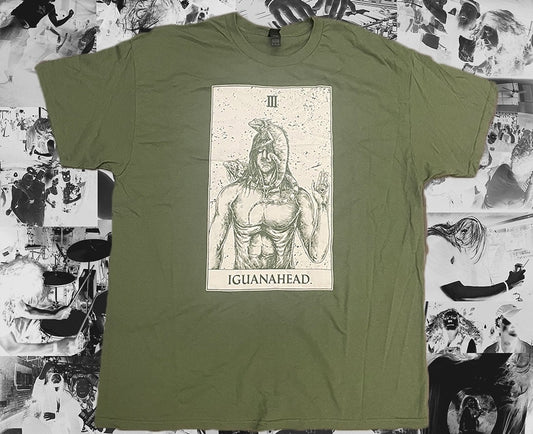 Iguanahead Green Tarot Shirt