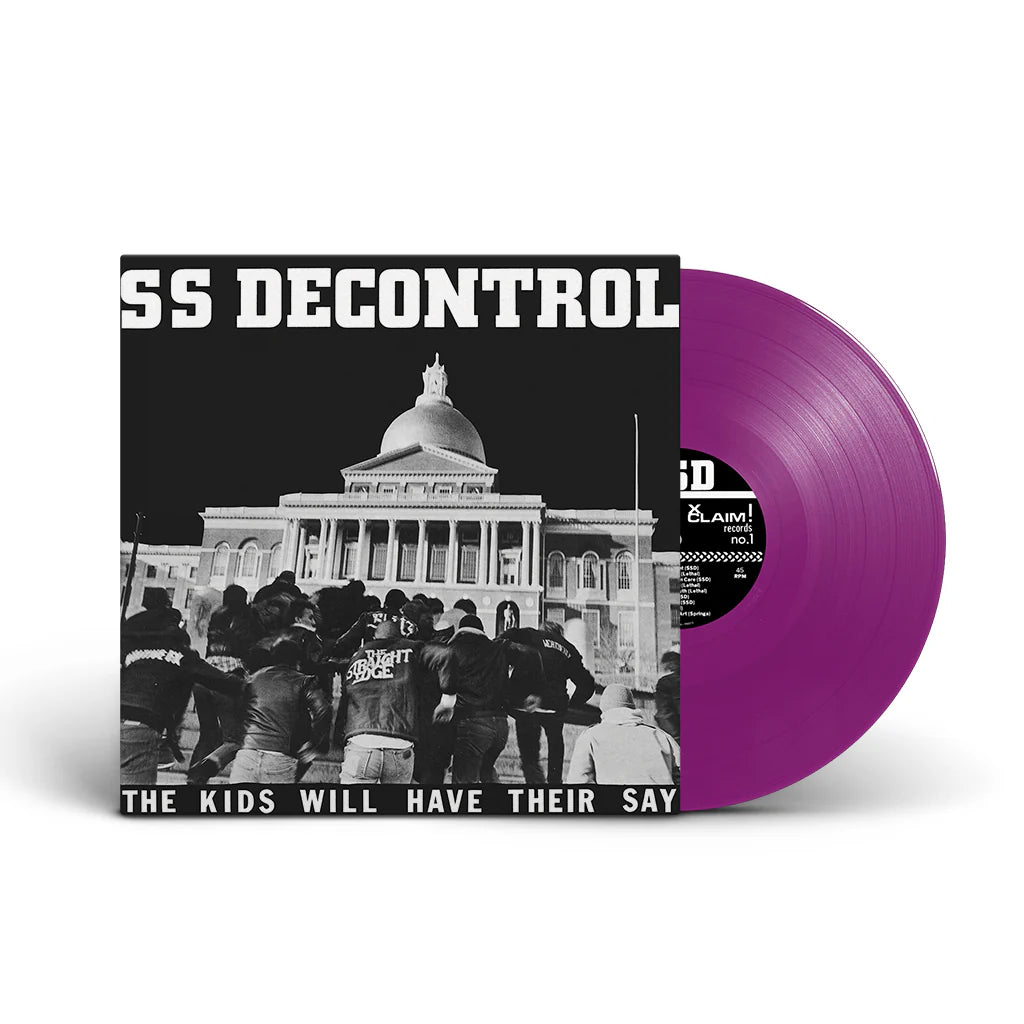 SS Decontrol- The Kids Will Have Their Say LP Purple RevHQ EXCL