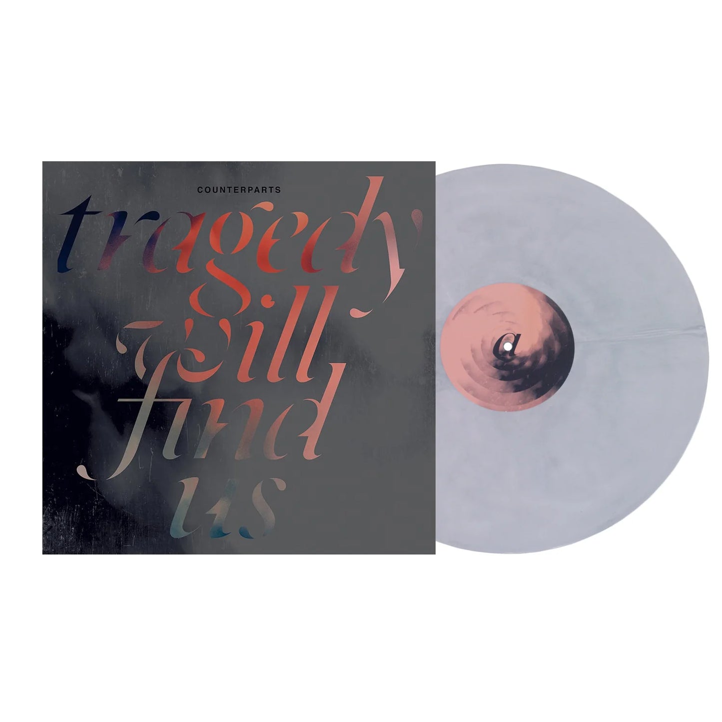 Counterparts - Tragedy Will Find Us - Silver, White & Baby Pink Galaxy LP