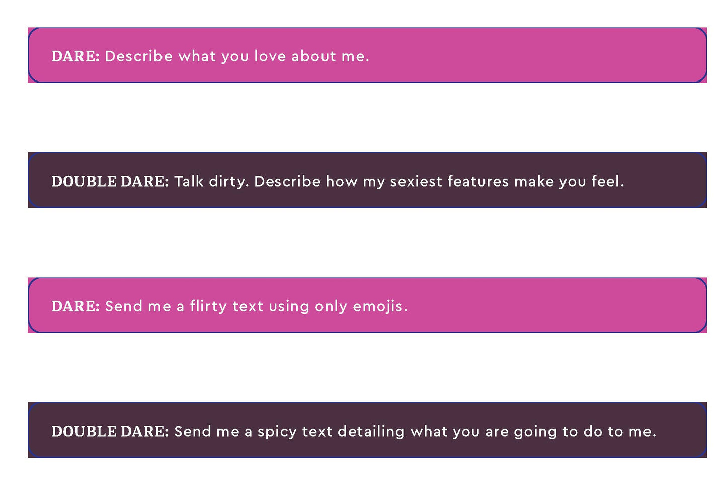 Sexy Dare or Double Sexy Dare