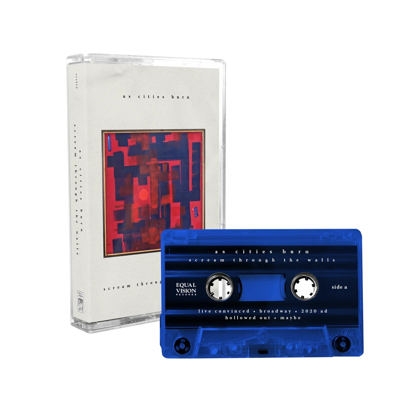 As Cities Burn - Scream Through The Walls • Blue Cassette • Limited to 100