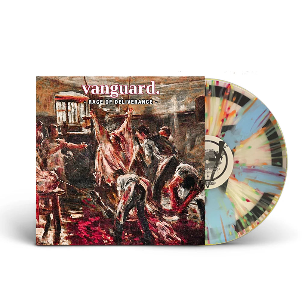 Vanguard - Rage Of Deliverance Color Vinyl Blue And Clear With Confetti Splatter