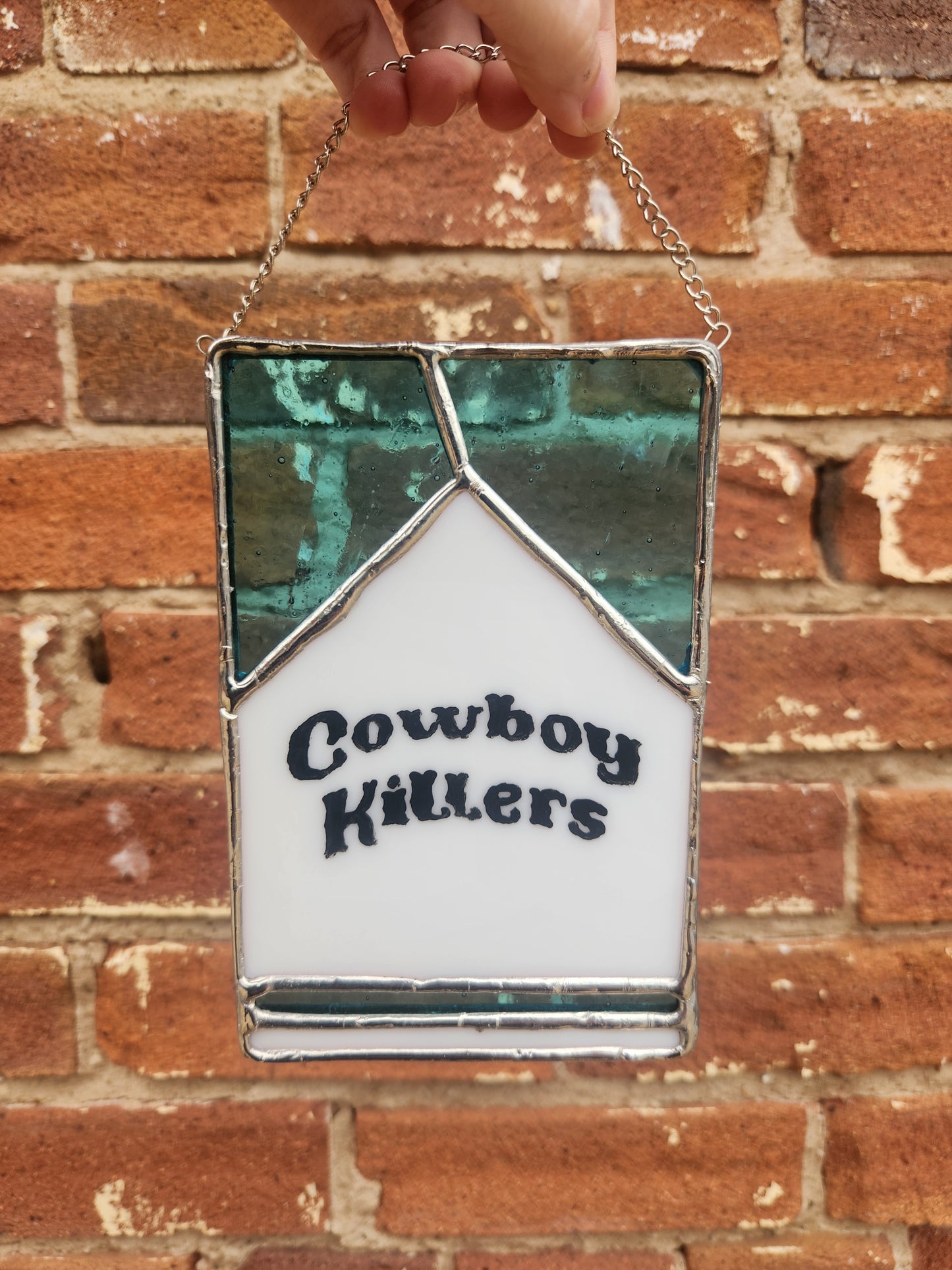 Cowboy Killers Stained Glass
