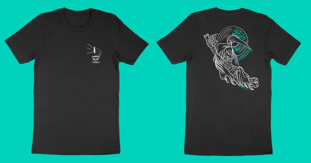 Dead End Records Shirt - Blue Grim