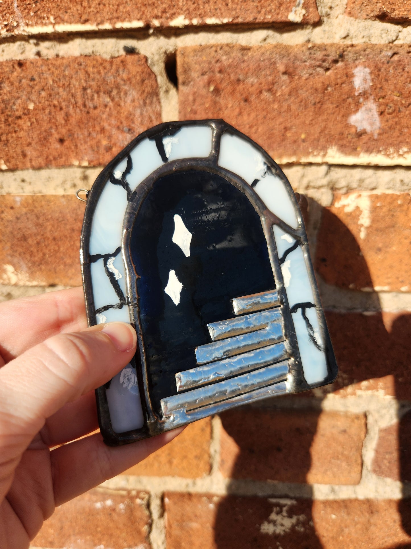 Dimension Door Stained Glass