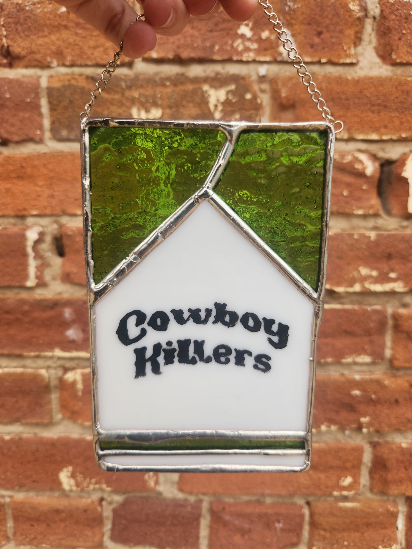 Cowboy Killers Stained Glass