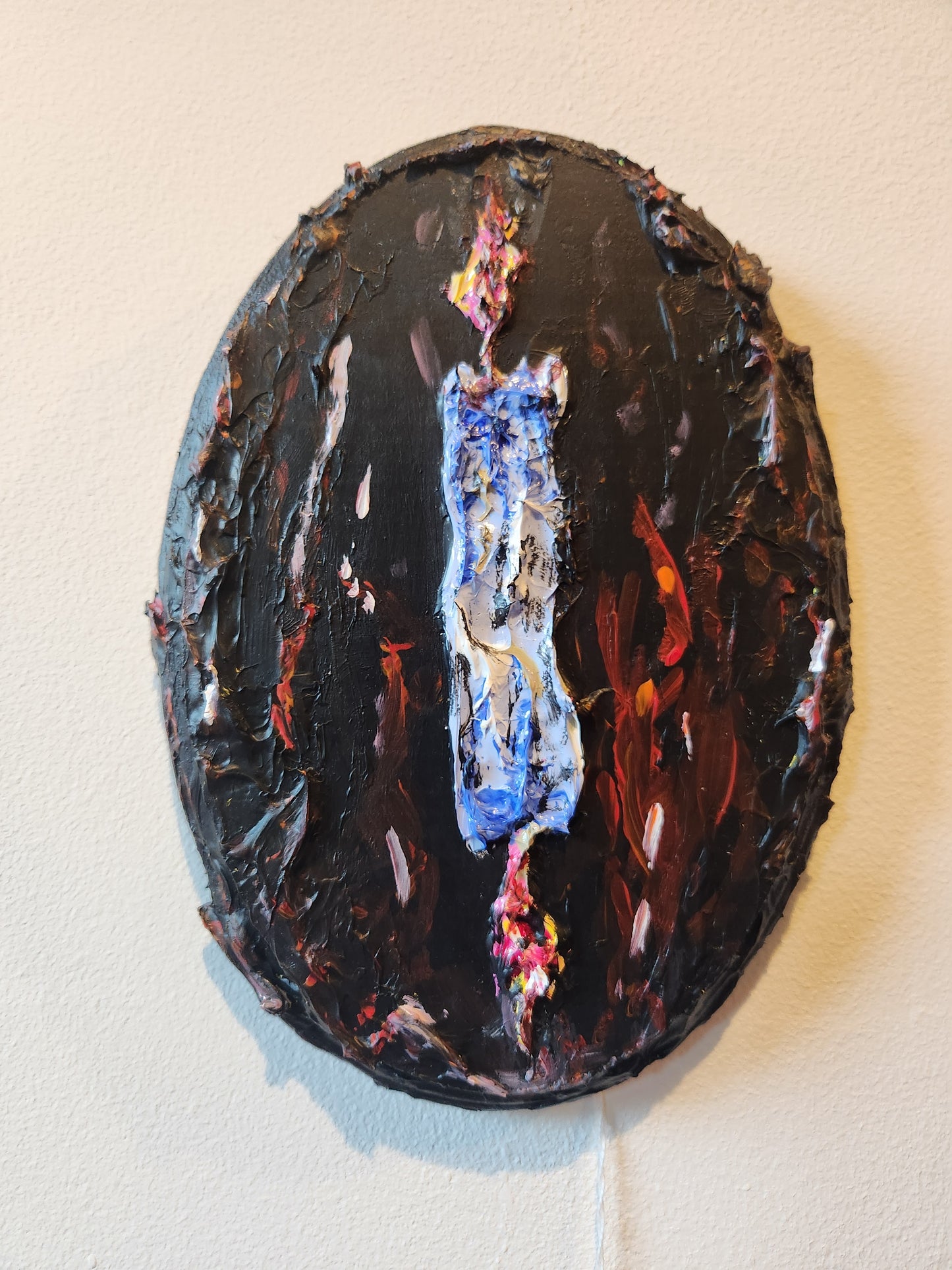 Burning at Both Ends Art Piece