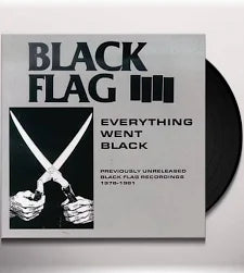 Black Flag - Everything Went Black LP USED