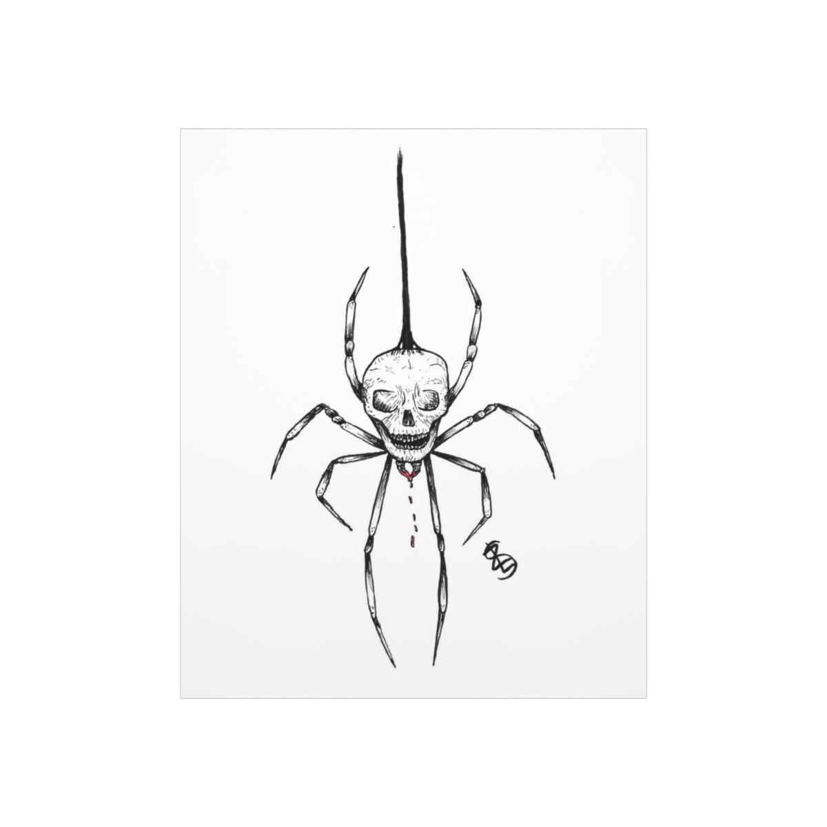 Hang Man 5x7in Print