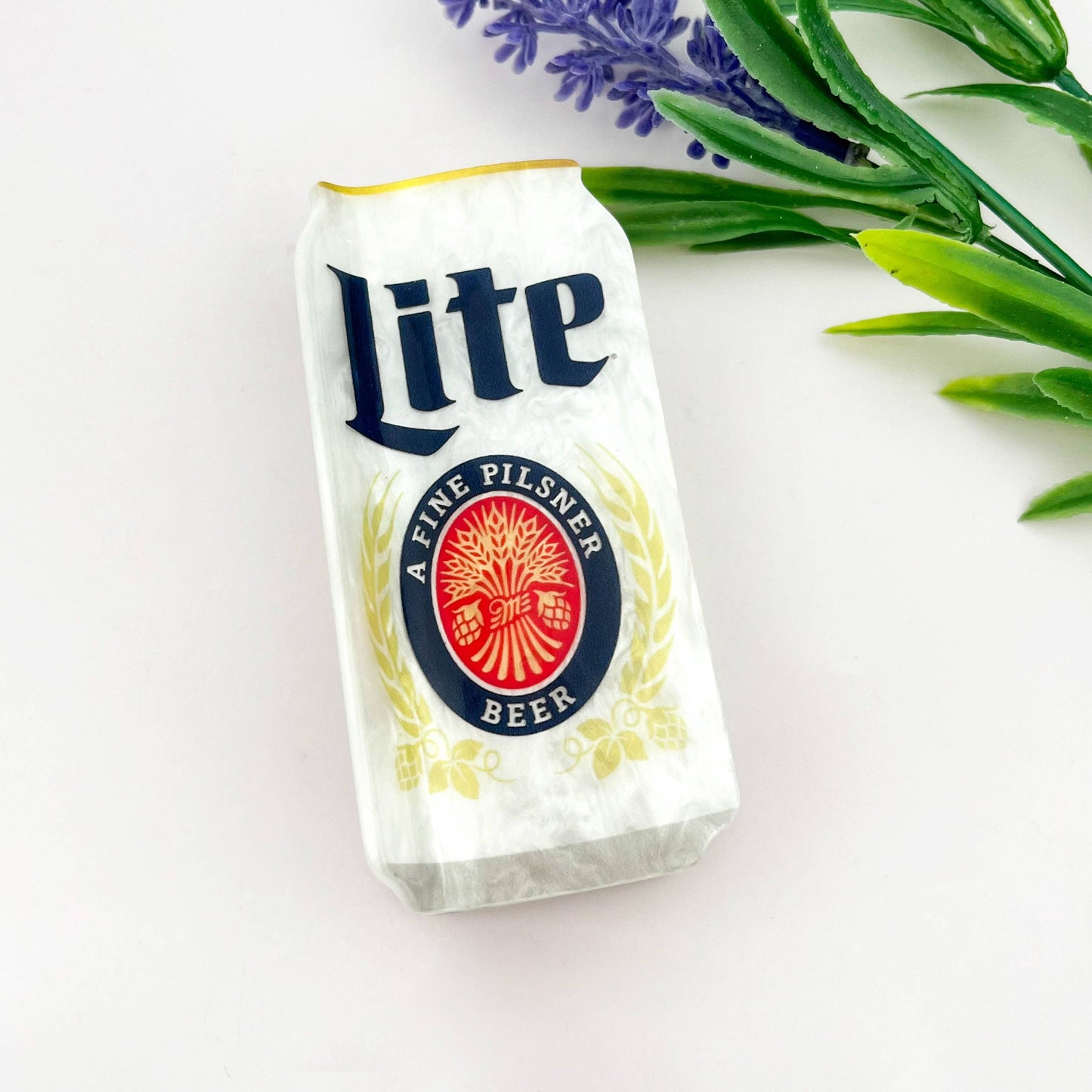 Light Beer Can Hair Claw Clip – Creative Beverage Design