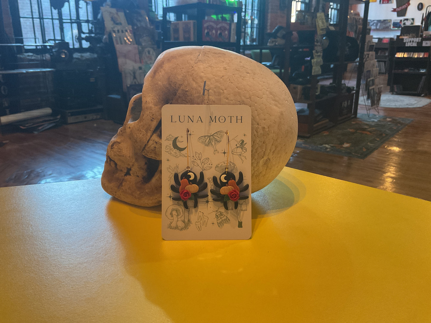 Harvest Spider  Earrings