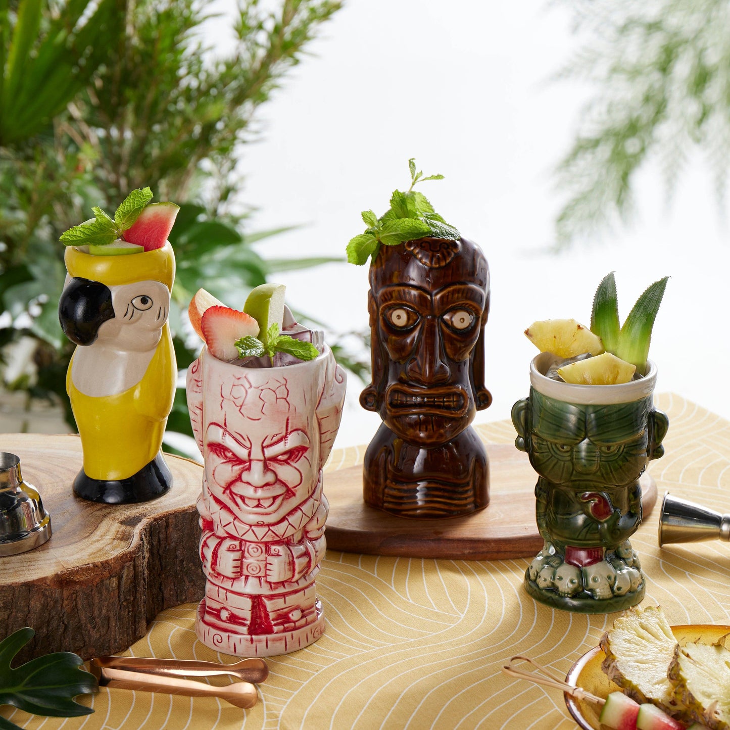Ceramic Hawaiian Luau Tiki Mug