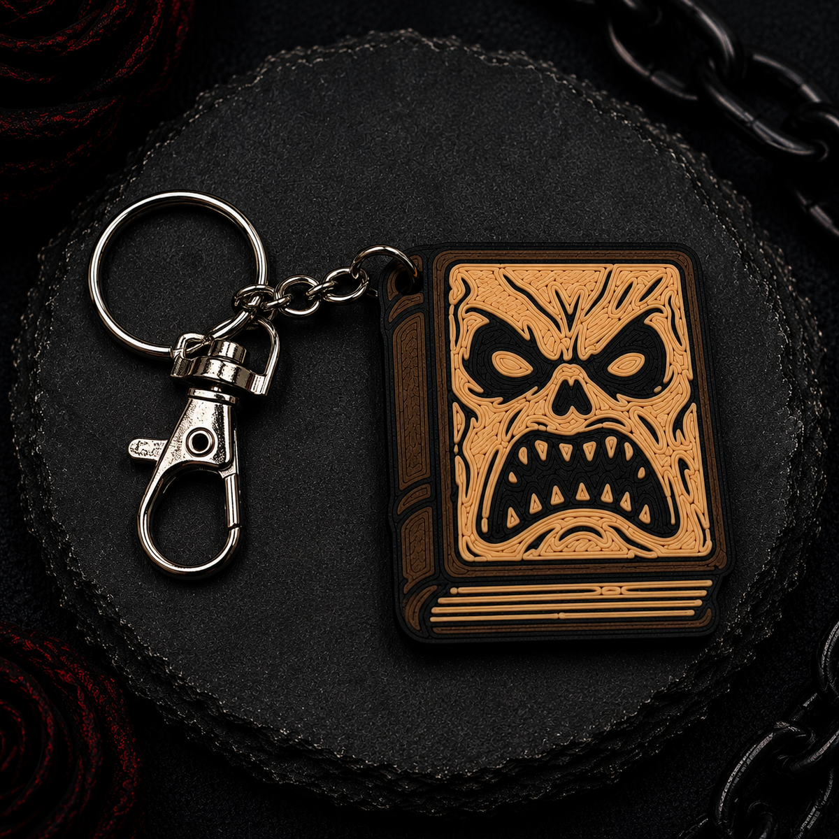 Necro-nomicon Ex Bookus Keychain