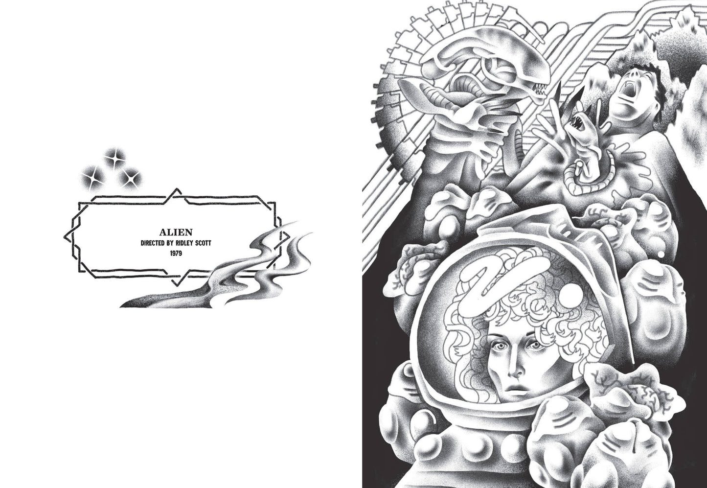 Classic Horror Movies Coloring Book