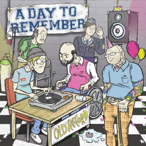 A Day To Remember - Old Record LP