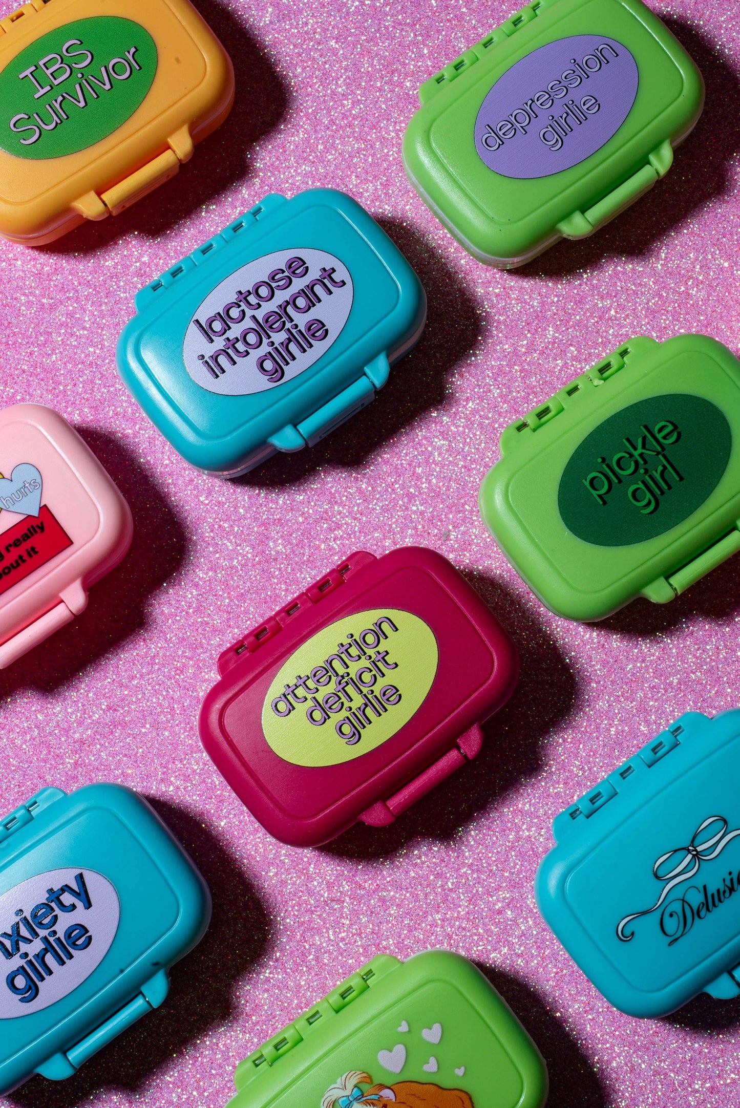 Lactose Intolerant Girlie Pill Case