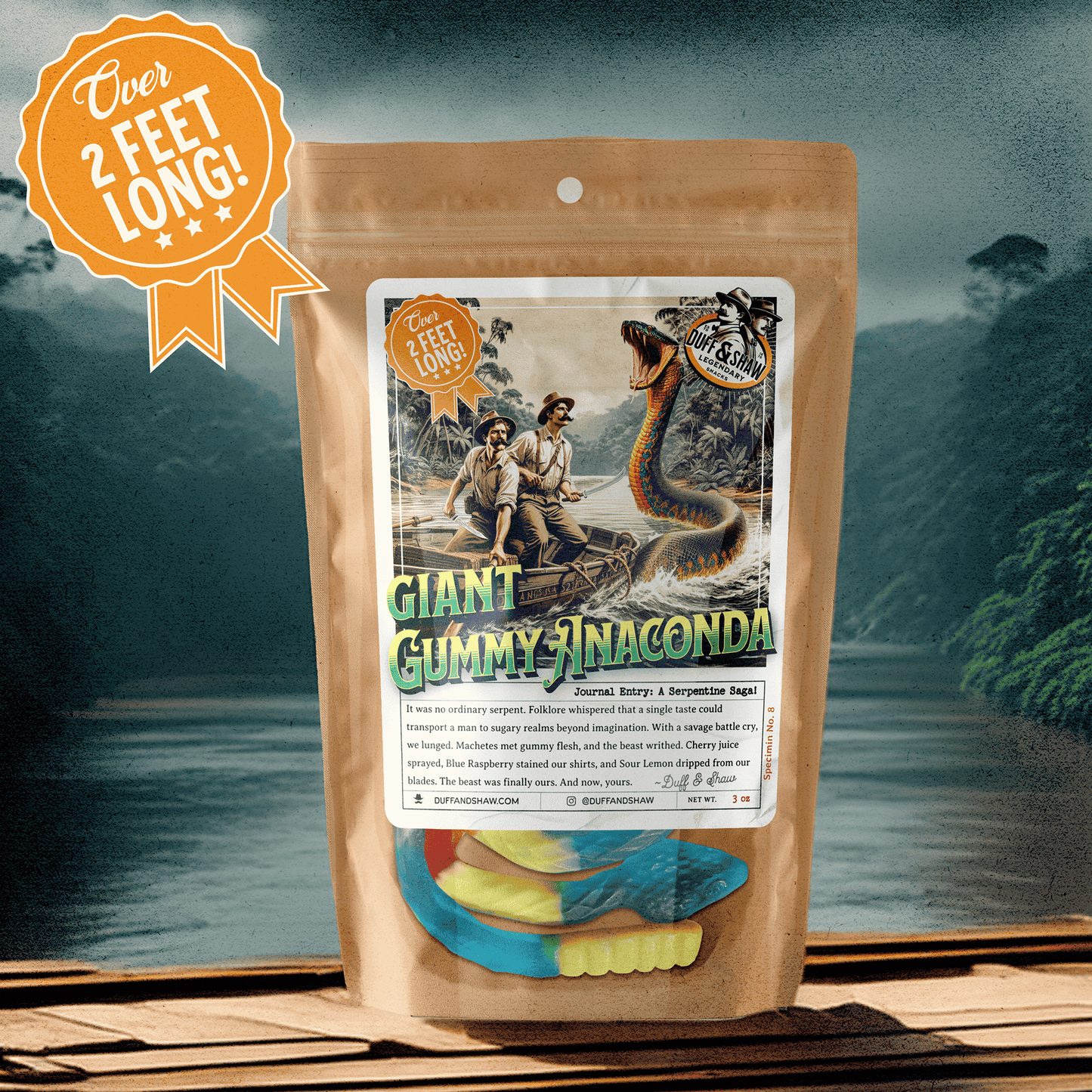 GIANT Gummy Anaconda!
