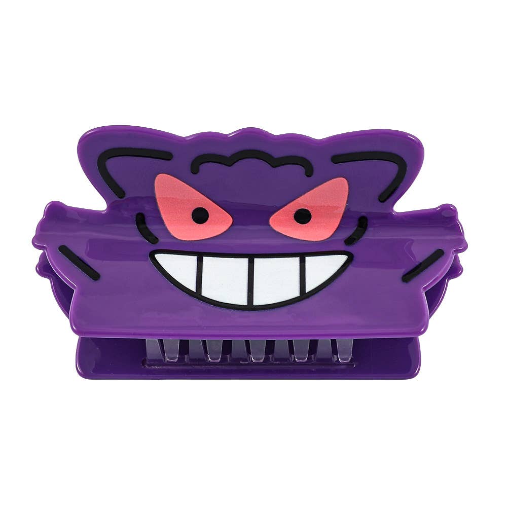 Evil Purple Hair Clips