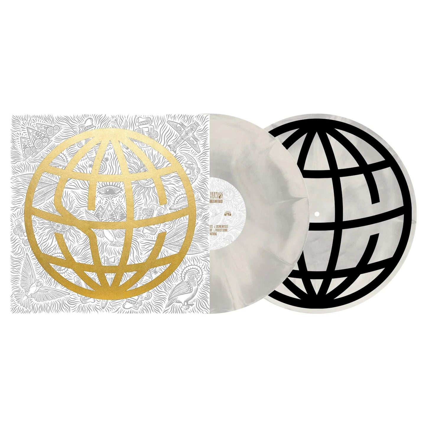 State Champs - Around The World And Back (Deluxe) - Silver & White Galaxy LP
