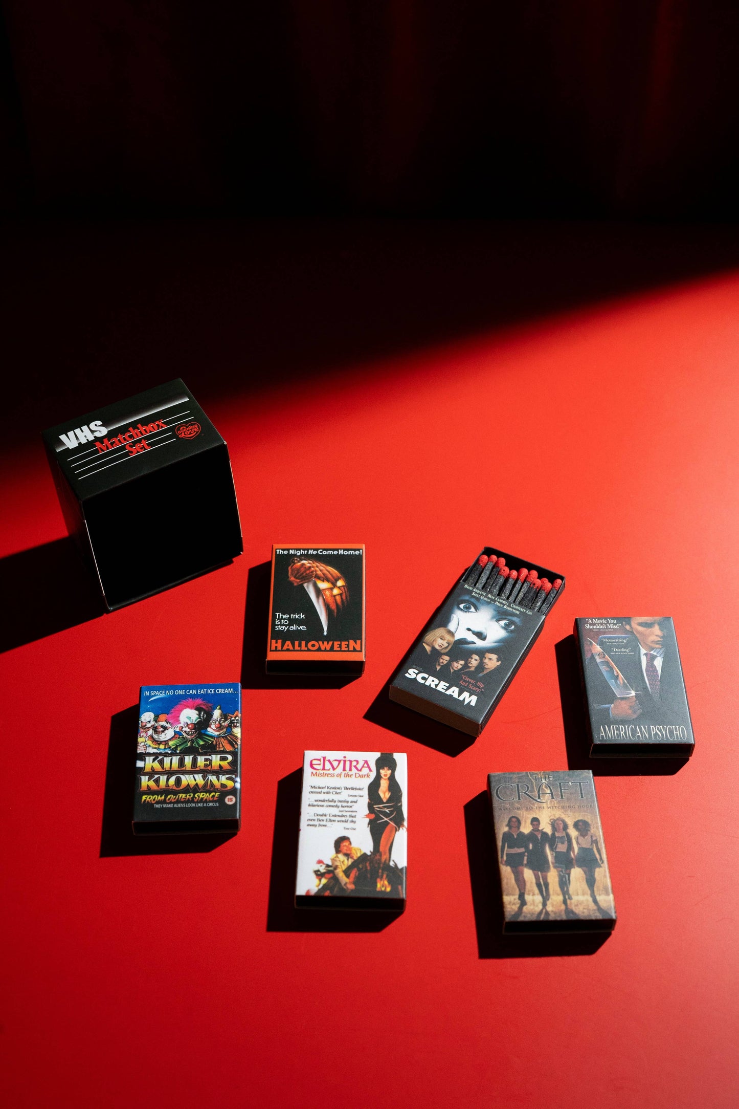 VHS Match Box Set- Horror Vol 1