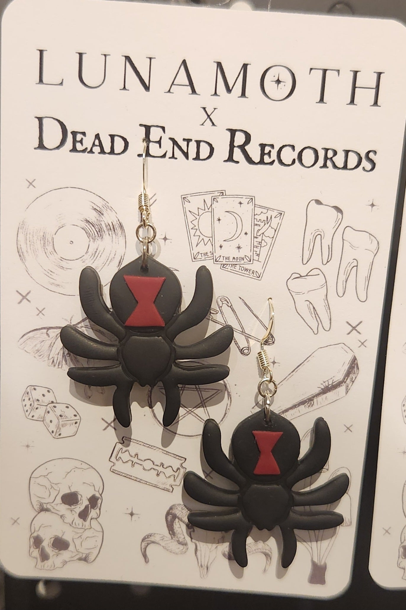 Spider Widow Earrings