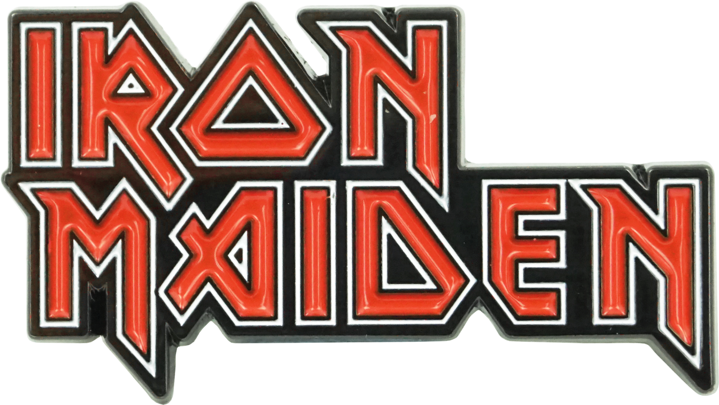Enamel Pin - Iron Maiden Logo - Heavy Metal Rock Music Band