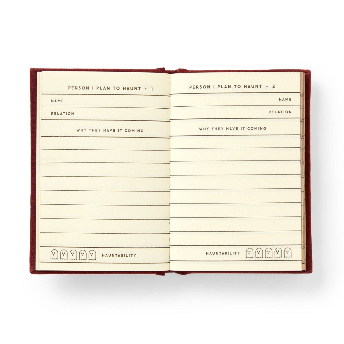 Brass Monkey People I Plan To Haunt Tiny Diary