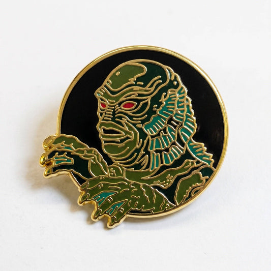 Lagoon Monster Pin