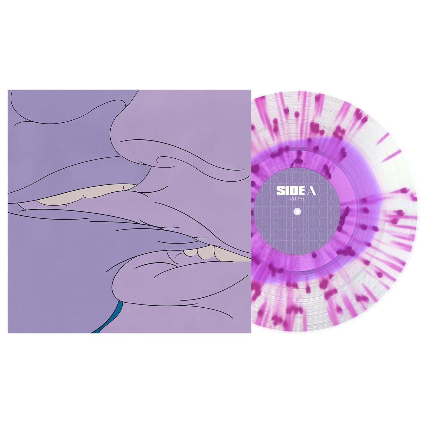 Drug Church - Prude - Indie Exclusive Violet/clear/neon purple splatter LP