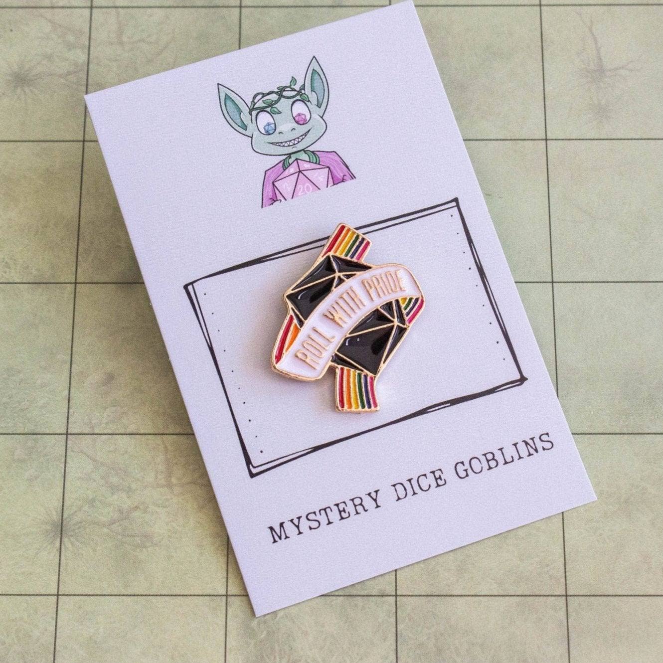 Roll With Pride Pin