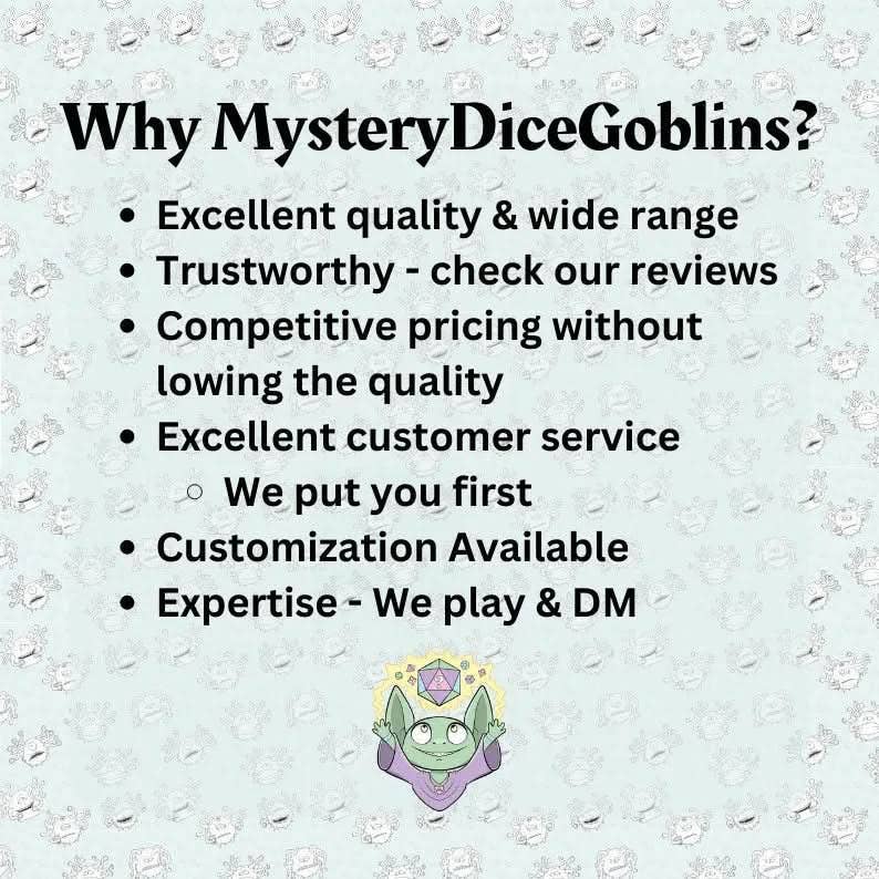 Mystery Inclusion Dice Sets | Filled Dice