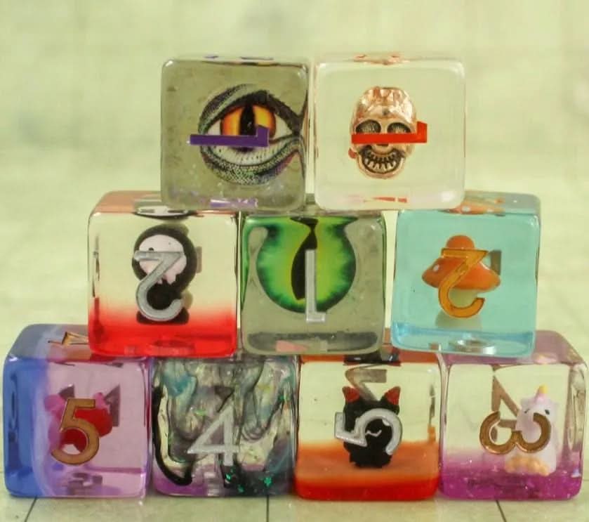 Mystery Inclusion Dice Sets | Filled Dice