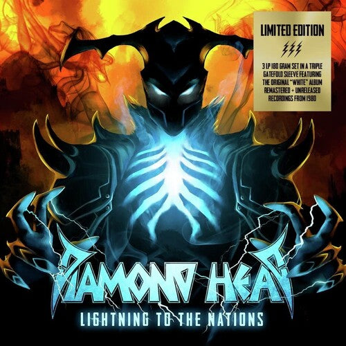 Diamond Head - Lightning To The Nations (The White Album) (Remastered) LP PREORDER (RELEASE 12/20/2024)